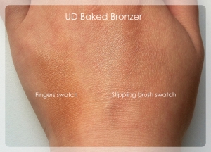 UD baked swatch
